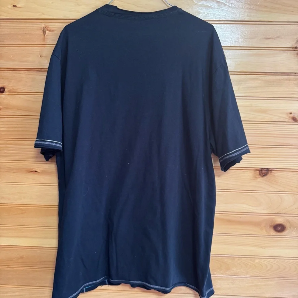 DKNY Black Graphic Tee XL